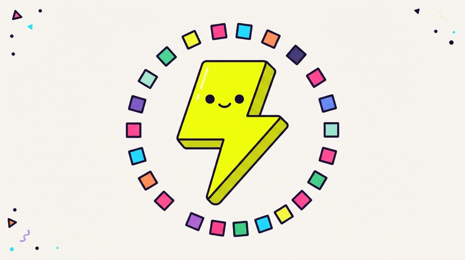 Zippy the mascot standing in front of a wall of 22 glowing app icons, pointing a remote that fires each one open.