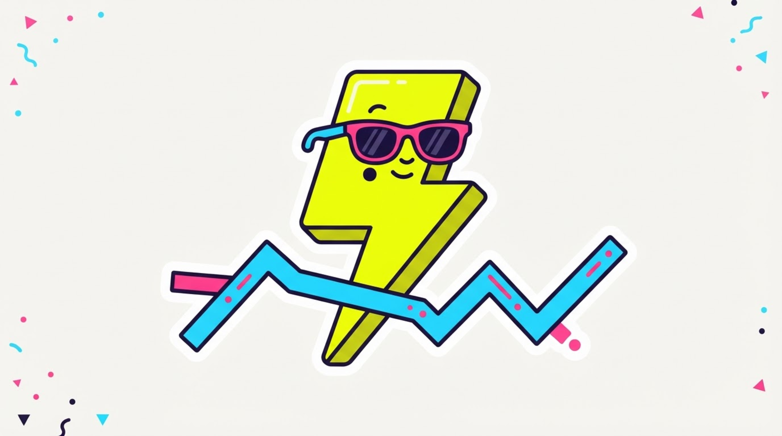 Zippy the mascot bolting out of a cramped in-app browser window into a glowing X app icon.