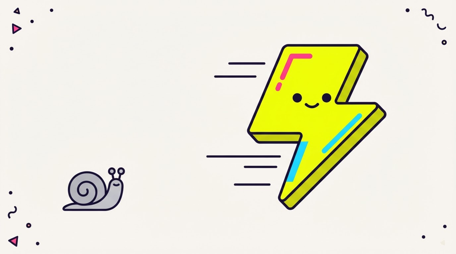 Zippy the mascot sprinting past a shortened link that's stuck inside a tiny in-app browser window.